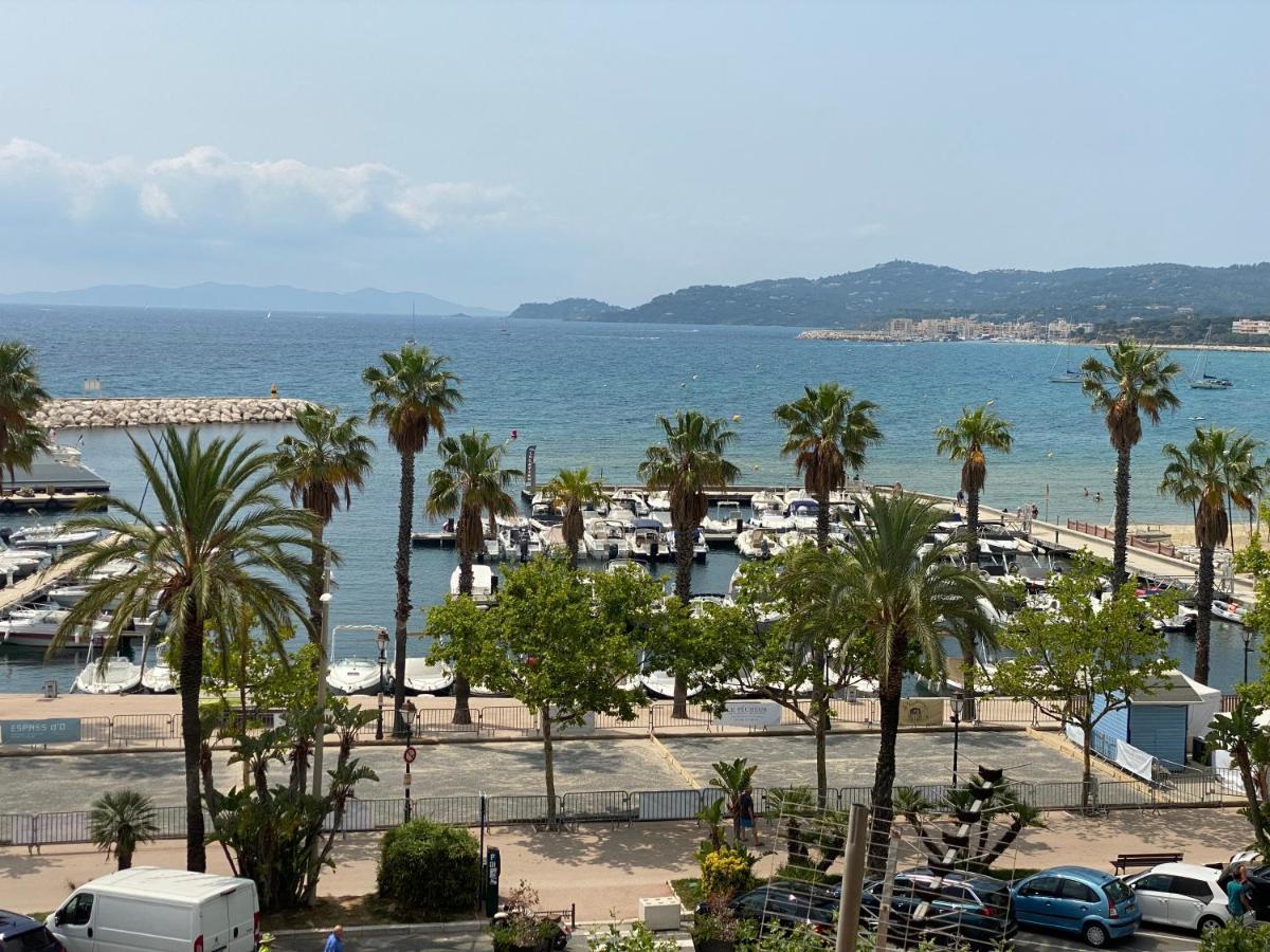 T2 Coquet Le Lavandou Plein Centre Vue Mer Exceptionnelle. Apartment ภายนอก รูปภาพ